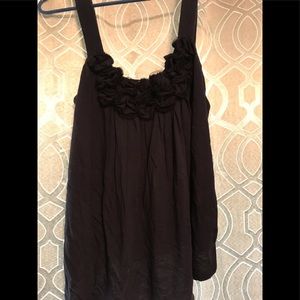 Navy blue tank top from express